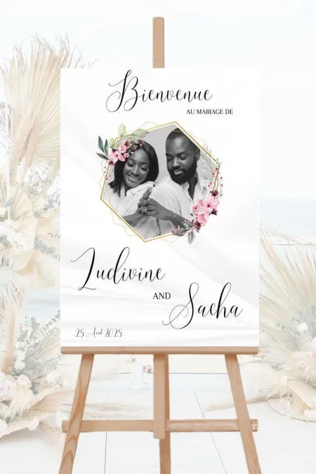 Papan Akrilik Papan Pernikahan Harmoni